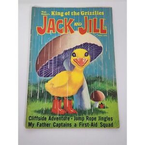 Walt Disney's Jack & Jill King of the Grizzlies Magazine April 1970 Vol 32 No‎ 4